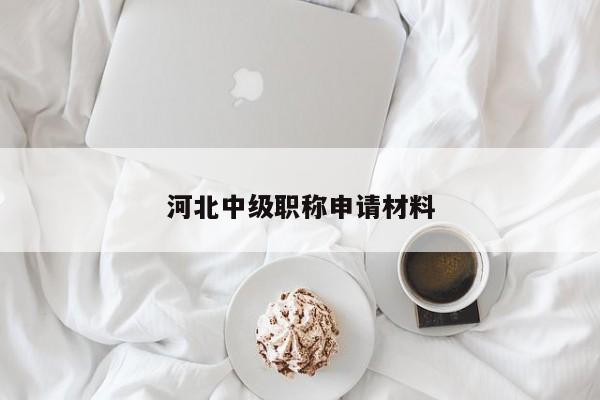 河北中级职称申请材料